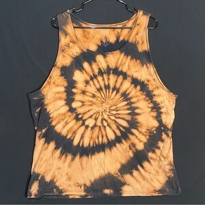 Bleach Tie Die Tank - Fruit of the Loom - XL